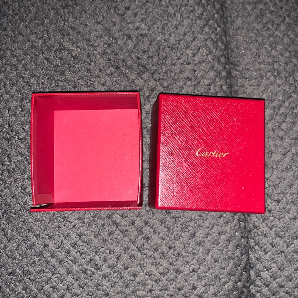Empty Cartier Box